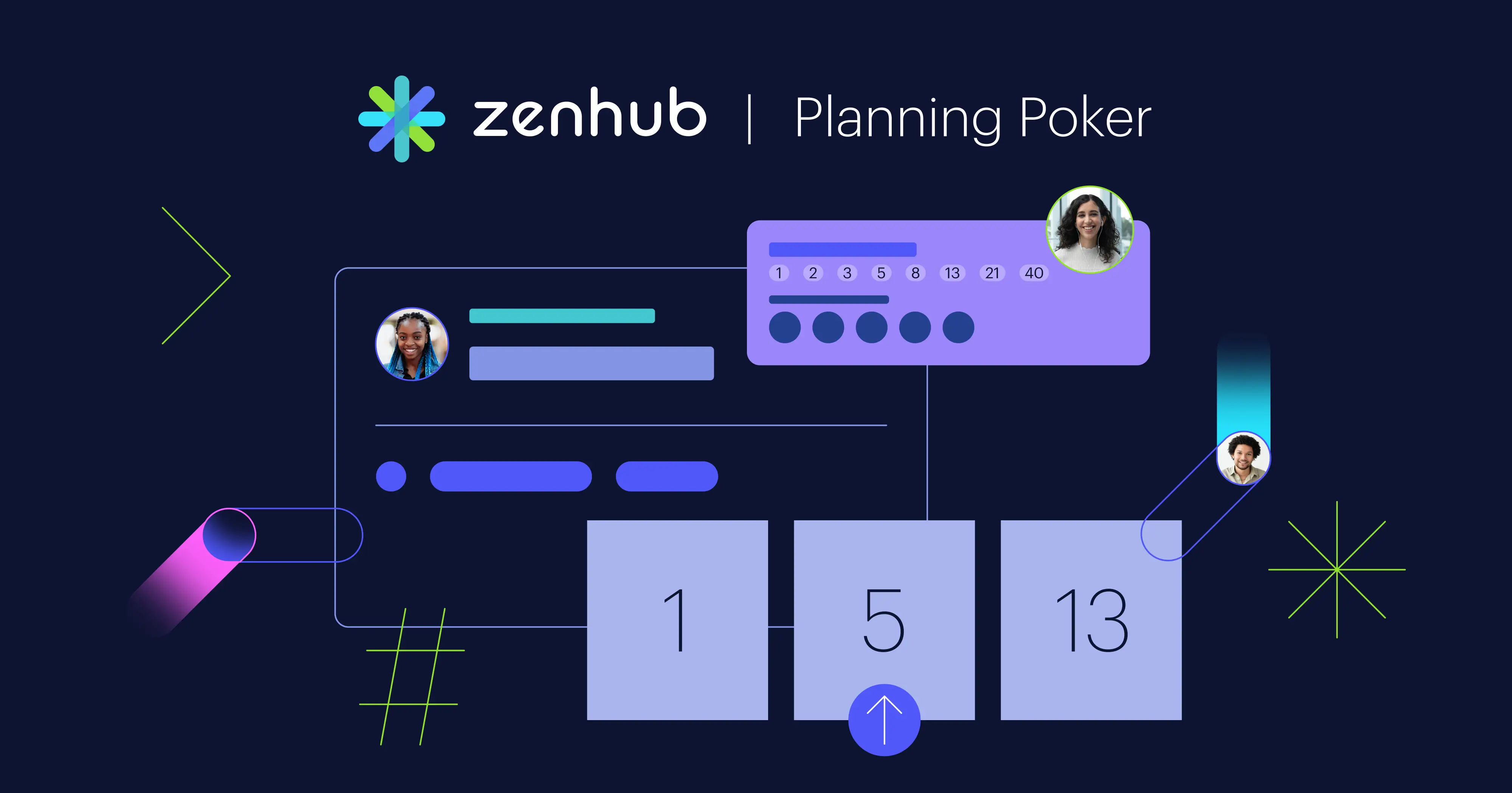 Planning Poker Story Point Estimation in GitHub Zenhub Features